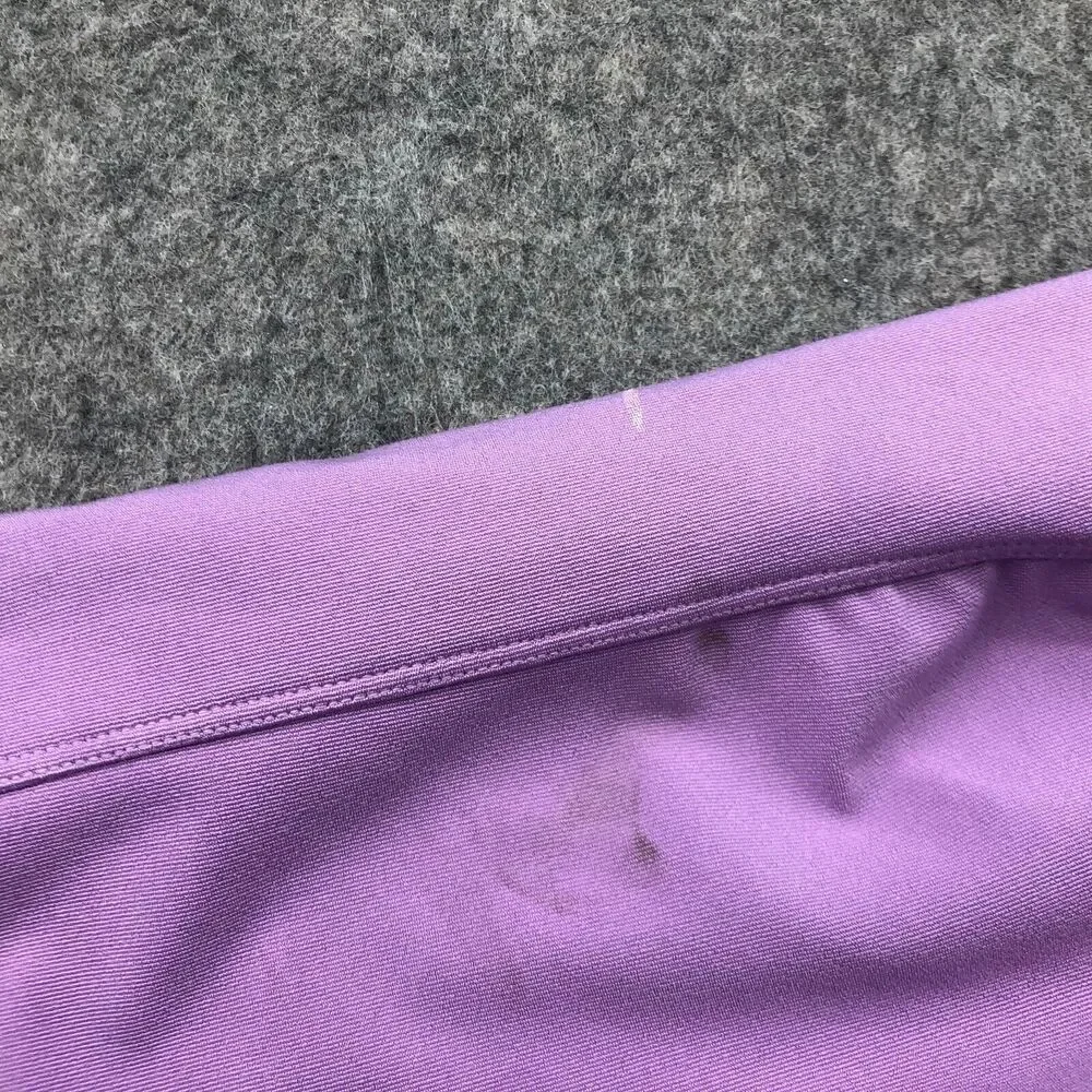 Nike Jacket Womens Medium Purple Full Zip Track Running Hiking Dri Fit Y2K VTG * - Picture 10 of 13